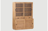 Vaisselier teck naturel blanchi DELORM