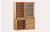 Vaisselier teck naturel blanchi DELORM