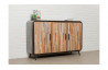 Buffet en bois brut recyclé DELORM