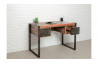 Bureau en bois brut DELORM