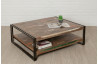 Table basse en bois recyclé DELORM