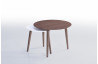 Table d'appoint en noyer DELORM