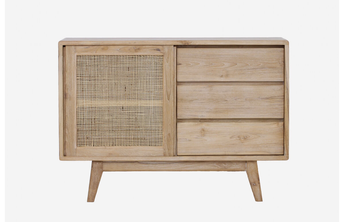 Buffet teck naturel blanchi DELORM