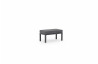 Salon de jardin d'angle design bas gris anthracite 10 personnes DELORM