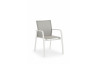 Fauteuil salon de jardin blanc DELORM