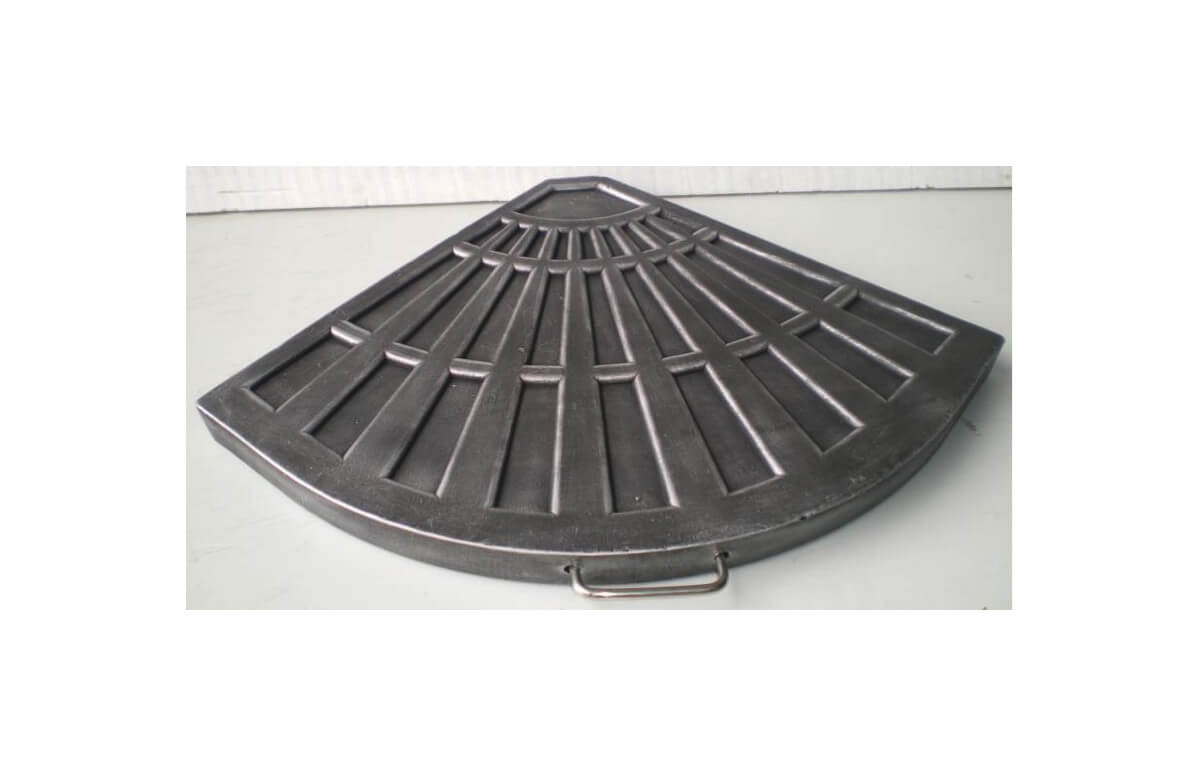 Lot de 4 dalles ciment pour parasol DELORM Lot de 4 dalles ciment pour parasol DELORM