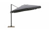 Parasol de jardin carré déporté et inclinable 3m DELORM