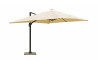 Parasol de jardin rectangulaire déporté et inclinable 4 x 3m DELORM