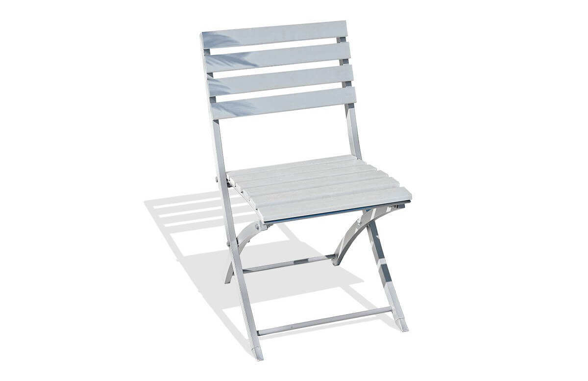 Chaise salon de jardin pliante en aluminium MARIUS CITY GARDEN Chaise salon de jardin pliante en aluminium MARIUS CITY GARDEN