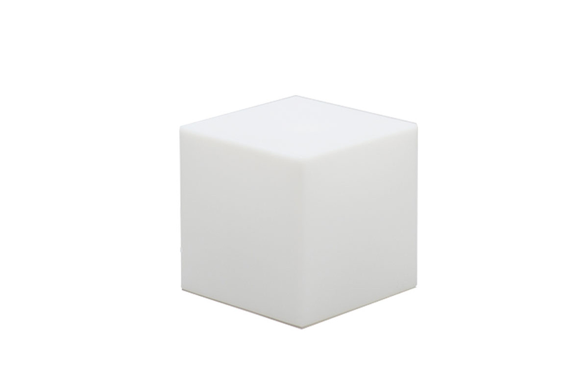 Cube lumineux d’extérieur filaire cuby 32 blanc NEWGARDEN