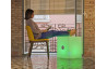 Table basse lumineuse d'extérieur bluetooth cuby 53 play NEWGARDEN