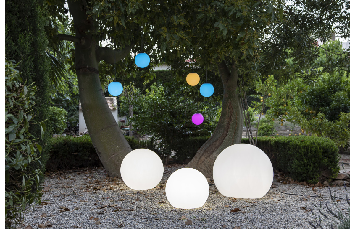 Boule lumineuse solaire boule de jardin boule solaire décoration