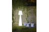 Lampe extérieure sur pied filaire lola 200 blanc NEWGARDEN