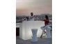 Bar de jardin lumineux filaire sicilia 120 blanc NEWGARDEN