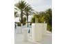 Bar de jardin lumineux filaire ibiza 120 blanc NEWGARDEN