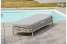 Bain de soleil design en corde tissée gris Paris Garden CAPFERRET