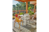 Fauteuil de jardin empilable FADO en polypropylène EZPELETA