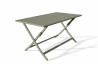 Table salon de jardin pliante pour 4 personnes en aluminium et rectangulaire MARIUS CITY GARDEN