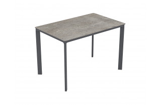 Table de jardin rectangulaire MEET en aluminium et HPL 4/6 personnes EZPELETA