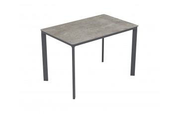 Table de jardin rectangulaire MEET en aluminium et HPL 4/6 personnes EZPELETA