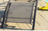 Bain de soleil design en aluminium & textilène 5 positions DCB Garden