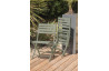 Chaise salon de jardin pliante en aluminium MARIUS CITY GARDEN