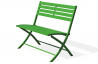 Banc de jardin en aluminium pliable MARIUS CITY GARDEN