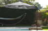 Parasol de jardin déporté inclinable 3m Malaga DCB Garden