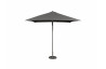 Parasol de jardin ouverture push-up EOLO 250x250 cm en aluminium laqué et toile OLEFIN® EZPELETA