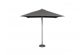 Parasol de jardin ouverture push-up EOLO 250x250 cm en aluminium laqué et toile OLEFIN® EZPELETA