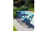 Ensemble table et chaises de jardin en aluminium 2 personnes Marius CITY GARDEN