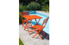 Ensemble table et chaises de jardin en aluminium 2 personnes Marius CITY GARDEN