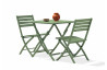 Ensemble table et chaises de jardin en aluminium 2 personnes Marius CITY GARDEN