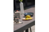 Ensemble table et chaises de jardin extensible en céramique STOCKHOLM Anthracite 8 personnes DCB GARDEN