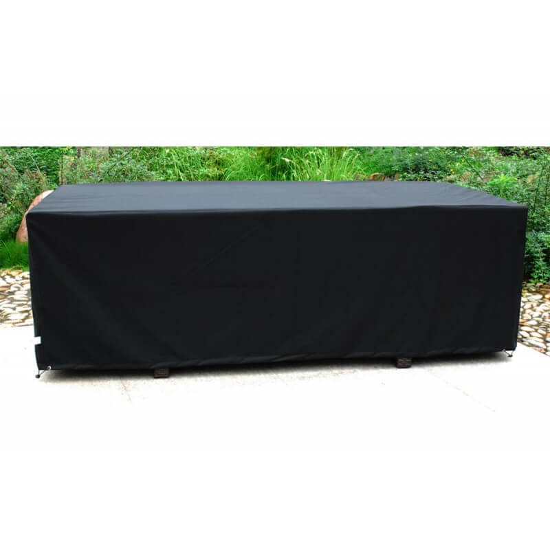 Housse de protection pour table de jardin ronde