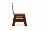 Chaise de jardin en corten bruni CUT - TrackDesign