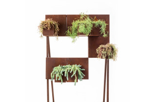 Jardinière en corten bruni QUERINI - TrackDesign par Alessandra Savio