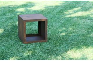 Décoration de jardin en corten bruni CUBO MOVE - TrackDesign