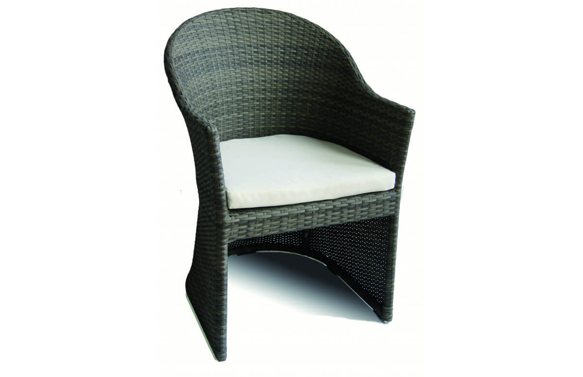 Fauteuil en aluminium naturel VULCANO - Hémisphère Editions Fauteuil en aluminium naturel VULCANO - Hémisphère Editions