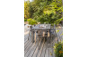 Ensemble table et chaises de jardin avec rallonge 6 personnes DCB Garden ZAHARA