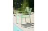 Fauteuil de jardin empilable GASTON en aluminium CITY GARDEN