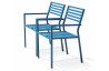 Fauteuil de jardin empilable GASTON en aluminium CITY GARDEN