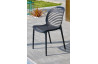 Chaise de jardin empilable OLBIA en PVC DCB GARDEN