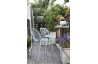 Chaise de jardin empilable OLBIA en PVC DCB GARDEN