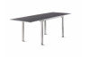 Table de jardin à rallonges aluminium/Vivodur 6 personnes - Sieger Exclusiv