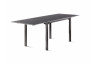 Table de jardin à rallonges aluminium/Vivodur 6 personnes - Sieger Exclusiv