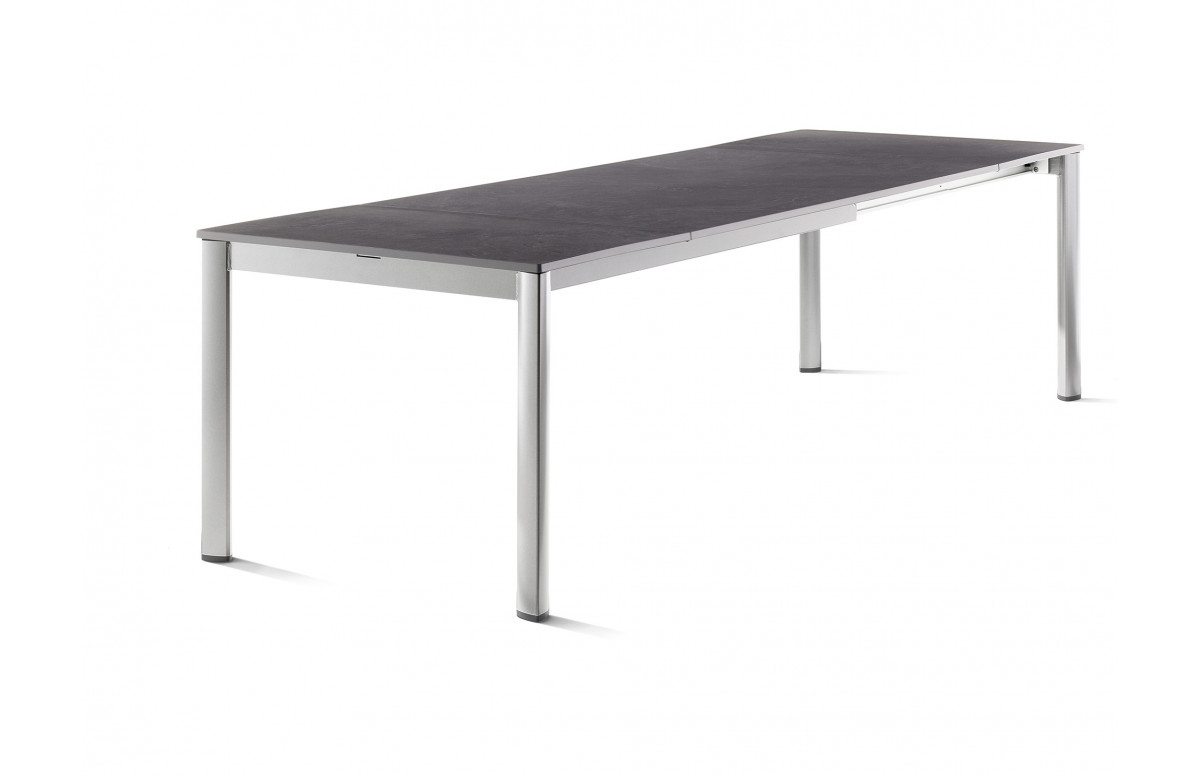 Table de jardin extensible aluminium/Vivodur 10 personnes - Sieger Exclusiv