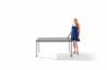 Table de jardin extensible aluminium/Vivodur 10 personnes - Sieger Exclusiv