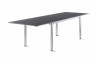 Table de jardin à rallonges aluminium/Vivodur 10 personnes - Sieger Exclusiv