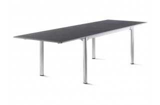 Table de jardin à rallonges aluminium/Vivodur 10 personnes - Sieger Exclusiv